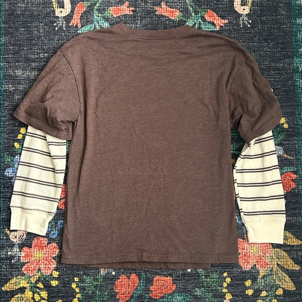 OshKosh B'gosh Boys Layered Waffle Tee, Size 8